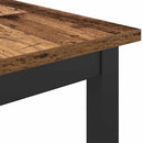 bord Gammelt træ 100 x 50 x 90,5 cm Ingeniørtræ og stål