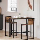 bord Gammelt træ 100 x 50 x 90,5 cm Ingeniørtræ og stål