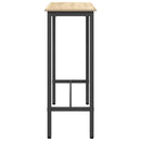 bord Sonoma eg 100 x 40 x 100,5 cm Ingeniørtræ og stål