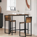 bord Gammelt træ 100 x 40 x 100,5 cm Ingeniørtræ og stål