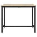 bord Sonoma eg 100 x 50 x 76,5 cm Ingeniørtræ og stål