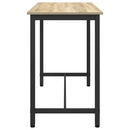bord Sonoma eg 100 x 50 x 76,5 cm Ingeniørtræ og stål