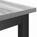 Spisebænk Grå Sonoma 100 x 32,5 x 48,5 cm Ingeniørtræ og stål