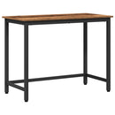 bord Gammelt træ 80 x 50 x 76,5 cm Ingeniørtræ og stål