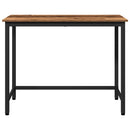 bord Gammelt træ 80 x 50 x 76,5 cm Ingeniørtræ og stål