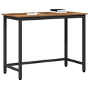 bord Gammelt træ 80 x 50 x 76,5 cm Ingeniørtræ og stål