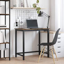 bord Røget eg 100 x 50 x 76,5 cm Ingeniørtræ og stål