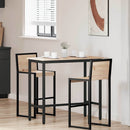 bord Naturfarvet 100 x 50 x 91 cm Ingeniørtræ og stål