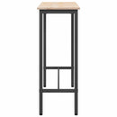 bord Naturfarvet 100 x 40 x 101 cm Ingeniørtræ og stål