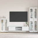 Sideboard FLORIN 55,5 x 29 x 100 cm Hvid Konstrueret træ