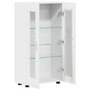 Sideboard FLORIN 55,5 x 29 x 100 cm Hvid Konstrueret træ