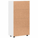 Sideboard FLORIN 55,5 x 29 x 100 cm Hvid Konstrueret træ
