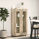 Sideboard FLORIN 55,5 x 29 x 100 cm Sonoma eg Konstrueret træ