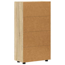 Sideboard FLORIN 55,5 x 29 x 100 cm Sonoma eg Konstrueret træ