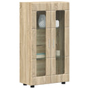 Sideboard FLORIN 55,5 x 29 x 100 cm Sonoma eg Konstrueret træ