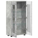 Sideboard FLORIN 55,5 x 29 x 100 cm Beton Grå Konstrueret træ