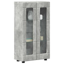 Sideboard FLORIN 55,5 x 29 x 100 cm Beton Grå Konstrueret træ