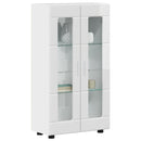 Sideboard FLORIN 55,5 x 29 x 100 cm Høj gloss hvid