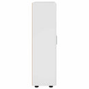 Sideboard FLORIN 55,5 x 29 x 100 cm Høj gloss hvid