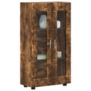 Sideboard FLORIN 55,5 x 29 x 100 cm Røget eg Konstrueret træ