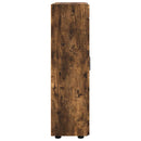 Sideboard FLORIN 55,5 x 29 x 100 cm Røget eg Konstrueret træ