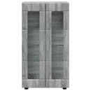 Sideboard FLORIN 55,5 x 29 x 100 cm Grå Sonoma Konstrueret træ