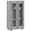 Sideboard FLORIN 55,5 x 29 x 100 cm Grå Sonoma Konstrueret træ