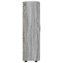 Sideboard FLORIN 55,5 x 29 x 100 cm Grå Sonoma Konstrueret træ