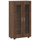 Sideboard FLORIN 55,5 x 29 x 100 cm Brun eg Konstrueret træ