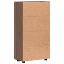 Sideboard FLORIN 55,5 x 29 x 100 cm Brun eg Konstrueret træ