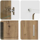 Sideboard FLORIN 55,5 x 29 x 100 cm Artisan Egetræ