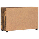 Sideboard FLORIN 88,5 x 30,5 x 55,5 cm Røget eg Konstrueret træ