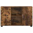 Sideboard FLORIN 88,5 x 30,5 x 55,5 cm Røget eg Konstrueret træ