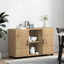 Sideboard FLORIN 88,5 x 30,5 x 55,5 cm Artisan Egetræ