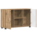 Sideboard FLORIN 88,5 x 30,5 x 55,5 cm Artisan Egetræ