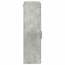 Badeværelsesvægskab med hylde TULUM Beton Grå 37 x 24,5 x 86 cm