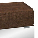 Badeværelsesspejlskab med hylde TULUM Brun eg 60 x 16,5 x 78 cm