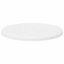 Bordplade Ø 30 x 1,5 cm Rund Konstrueret træ Hvid