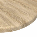 Bordplade Sonoma-eg Ø 30 x 1,5 cm Konstrueret træ