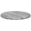 Bordplade Grå Sonoma Ø 30 x 1,5 cm Konstrueret træ