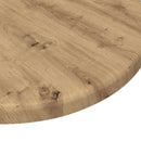 Bordplade Ø 30 x 1,5 cm Rund Konstrueret træ artisan eg