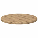 Bordplade Ø 30 x 1,5 cm Rund Konstrueret træ artisan eg