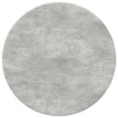 Bordplade Betongrå Ø 40 x 1,5 cm Konstrueret træ