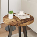 Bordplade Gammelt træ Ø 40 x 1,5 cm Konstrueret træ