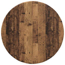 Bordplade Gammelt træ Ø 40 x 1,5 cm Konstrueret træ