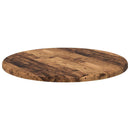 Bordplade Gammelt træ Ø 40 x 1,5 cm Konstrueret træ