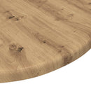 Bordplade Ø 40 x 1,5 cm Rund Konstrueret træ artisan eg