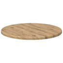Bordplade Ø 40 x 1,5 cm Rund Konstrueret træ artisan eg