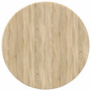 Bordplade Sonoma-eg Ø 50 x 1,5 cm Konstrueret træ