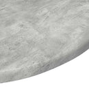 Bordplade Betongrå Ø 50 x 1,5 cm Konstrueret træ